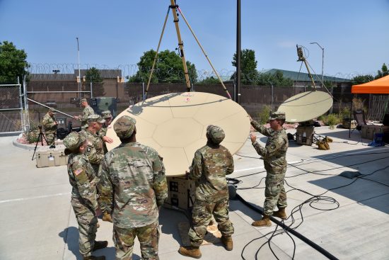 Supporting the warfighter from the thermosphere