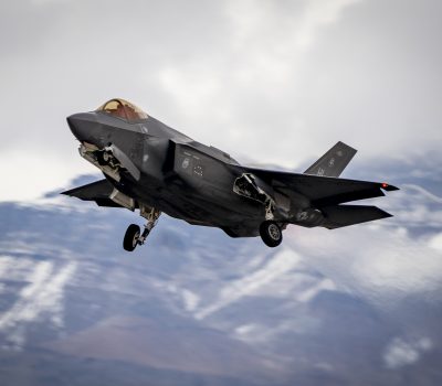 F-35 Lightning II takes off during Red Flag 21-1