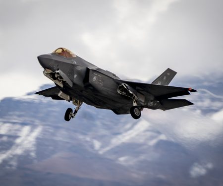 F-35 Lightning II takes off during Red Flag 21-1