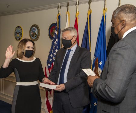 Deputy Secretary of Defense Dr. Kathleen H. Hicks arrives at Pentagon