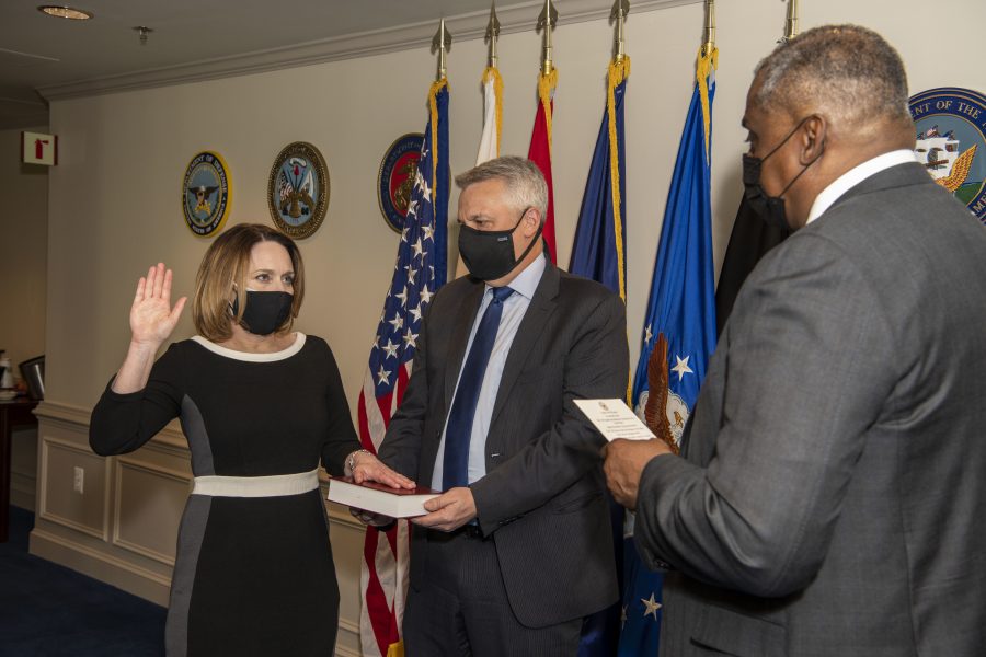 Deputy Secretary of Defense Dr. Kathleen H. Hicks arrives at Pentagon