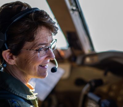 Gen. Van Ovost KC-46 Familiarization Flight
