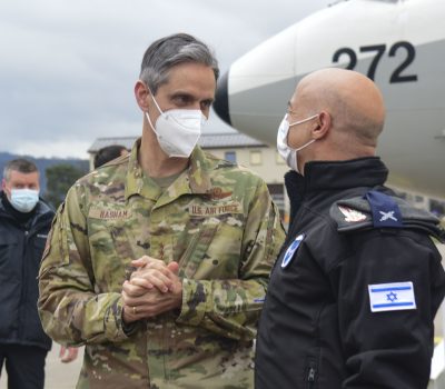 IDF delegation arrives at Ramstein Air Base to participate in Juniper Falcon 21