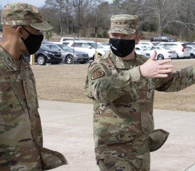 CSAF visits Air Force Reserve Command headquarters building