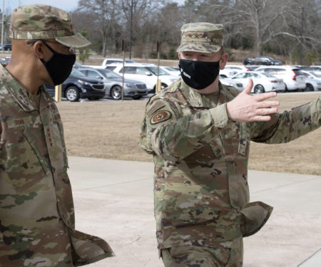 CSAF visits Air Force Reserve Command headquarters building