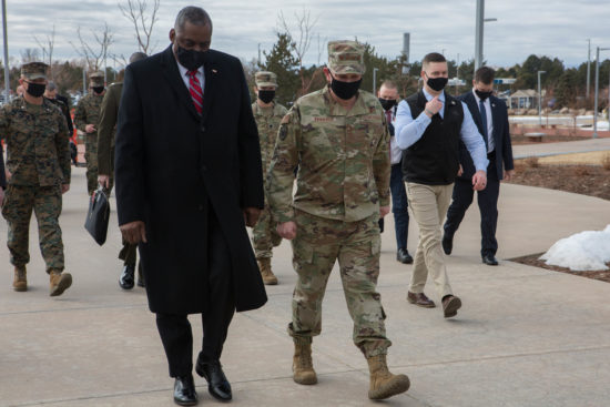 Secretary of Defense visits NORAD and USNORTHCOM