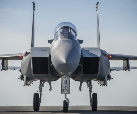 F-15EX arrives at Eglin