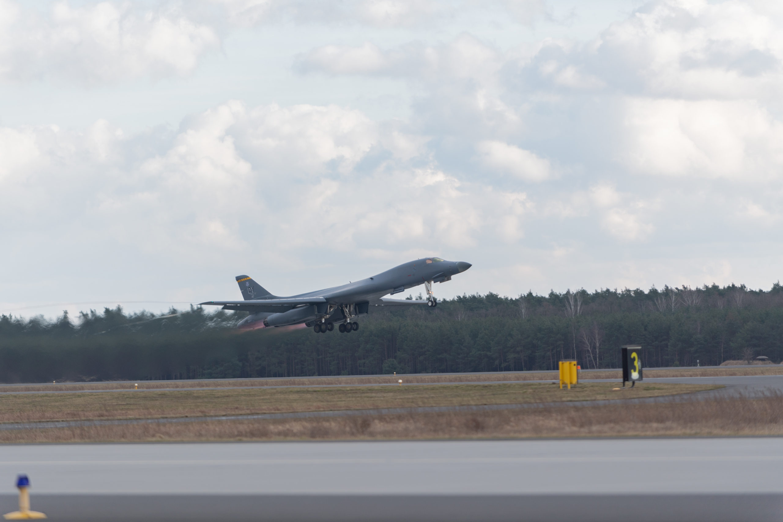 B-1 Touches Down in Poland for the First Time