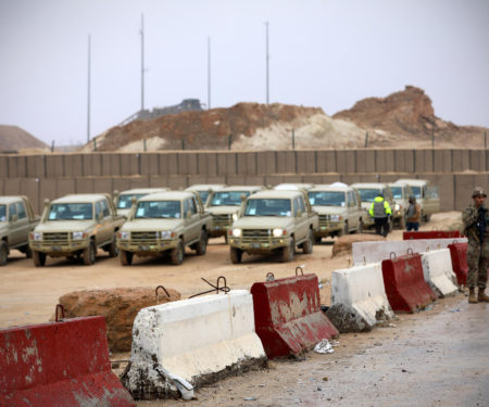 Iraqi Security Forces Receive More Vehicles and Weapons