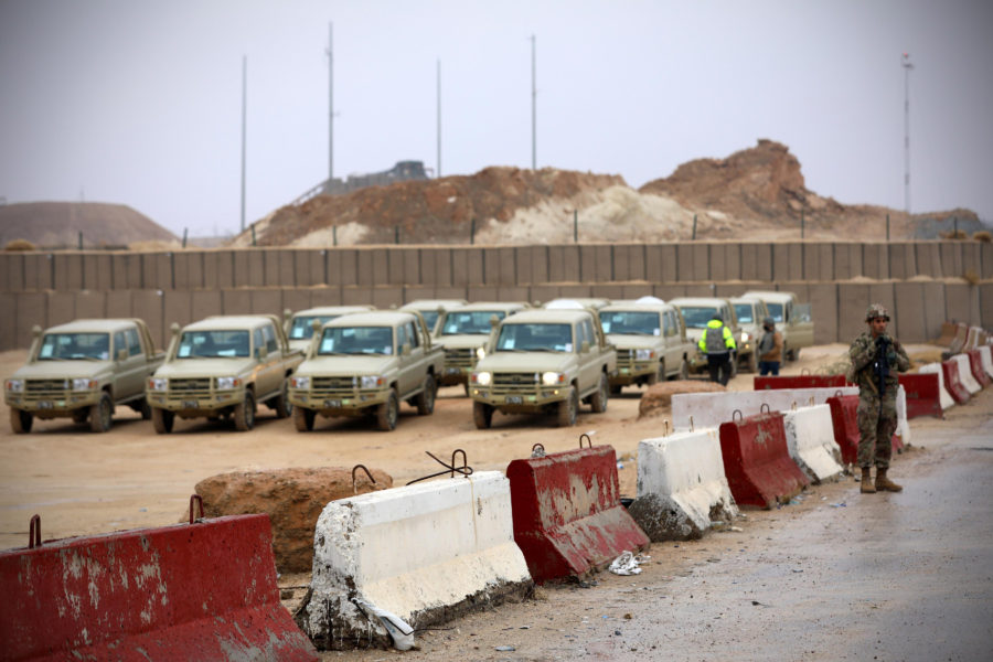 Iraqi Security Forces Receive More Vehicles and Weapons