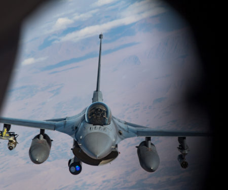Fighting Falcons fuel up