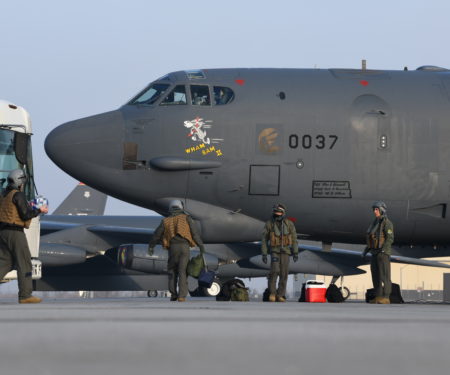 Bomber Task Force mission to Middle East
