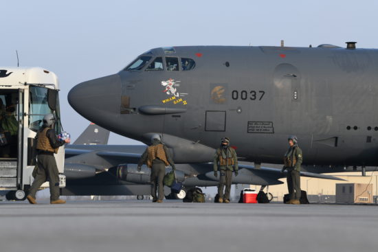 Bomber Task Force mission to Middle East