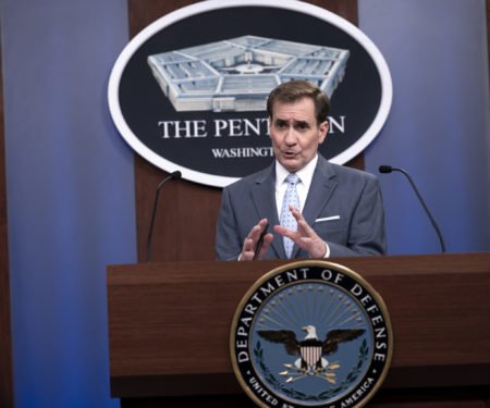 Pentagon Press Secretary Briefs Media