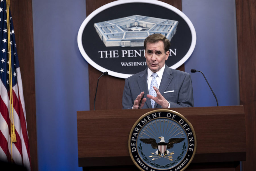 Pentagon Press Secretary Briefs Media