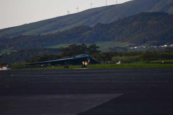 B-2 depart Lajes Field for final BTF Europe integration mission