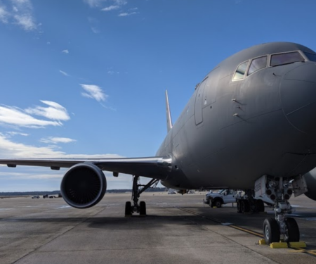 KC-46 at Andrews AFB