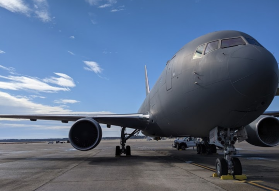KC-46 at Andrews AFB