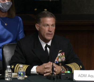 U.S. Navy Adm. John C. Aquilino