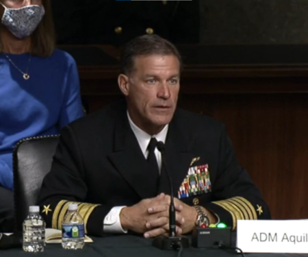 U.S. Navy Adm. John C. Aquilino