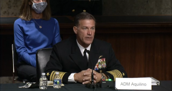 U.S. Navy Adm. John C. Aquilino