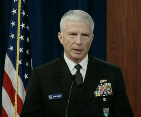 Navy Adm. Craig S. Faller