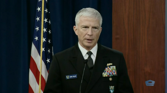 Navy Adm. Craig S. Faller