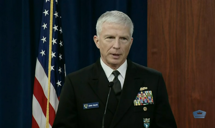 Navy Adm. Craig S. Faller