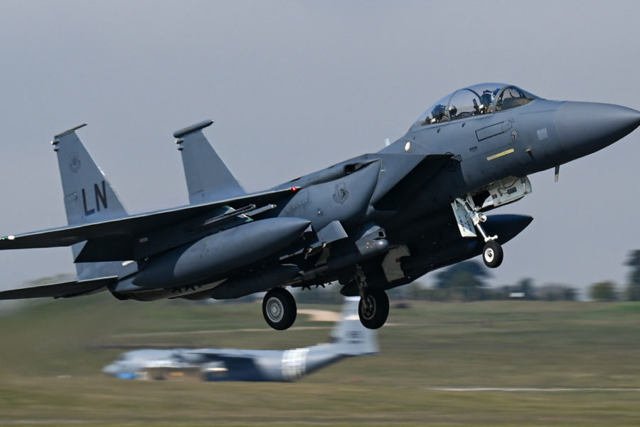 F-15s, F-16s and C-130s arrive in Poland for an Agile Combat Employment exercise