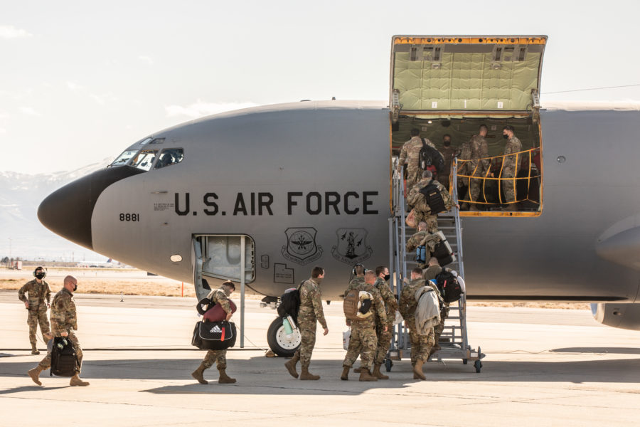 151st Air Refueling Wing Deploys