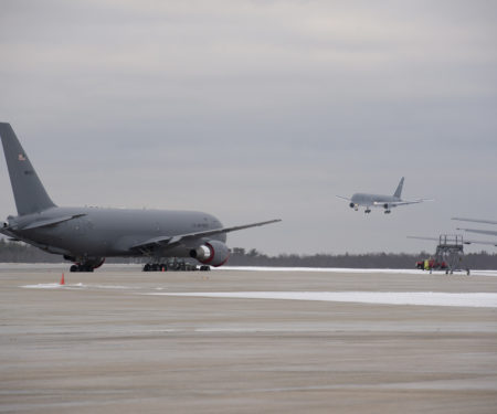 Pease Receives 12th and Final KC-46