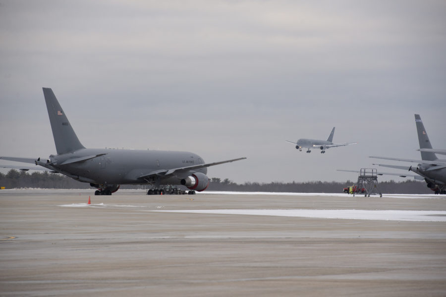 Pease Receives 12th and Final KC-46