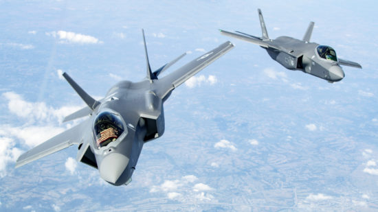 F-35 bank