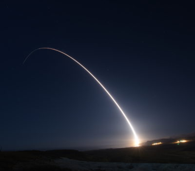 Unarmed Minuteman III test launch from Vandenberg