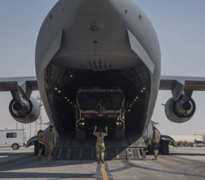 C-17s deliver cargo to support Afghanistan drawdown