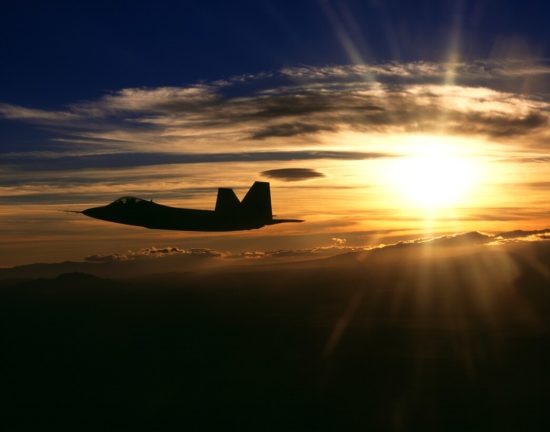 F-22 Sunset