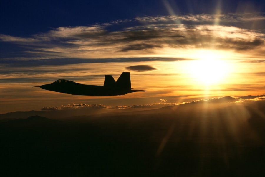 F-22 Sunset