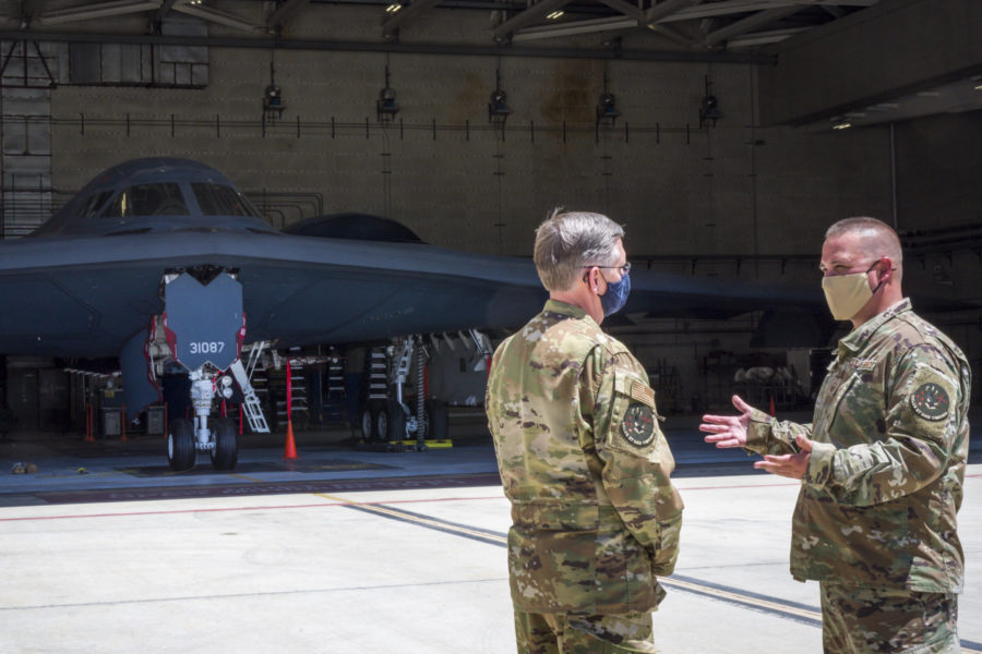 B-21 Flight Test Aircraft build progresses while B-21 Combined Test Force takes shape