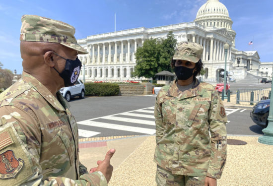 u.s. capitol air force guardsman