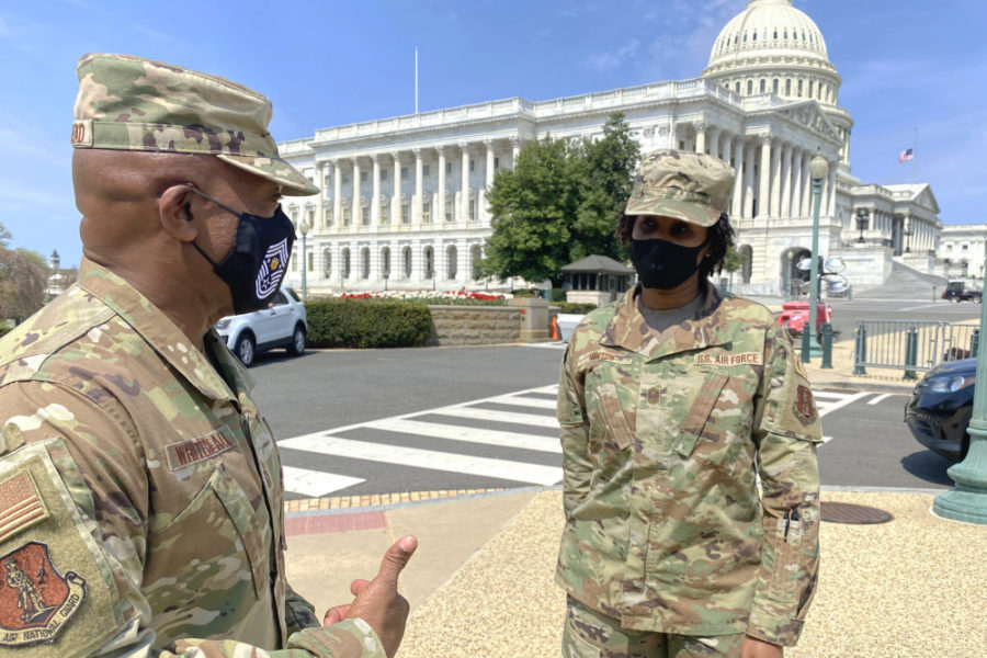 u.s. capitol air force guardsman