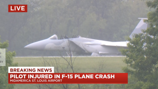 F-15 mishap near St. Louis