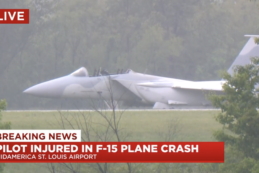 F-15 mishap near St. Louis