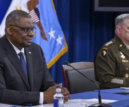 lloyd austin, mark milley testify