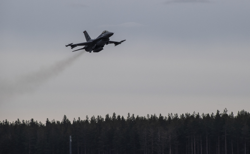 Spangdahlem F-16s Deploy to Sweden for Arctic Exercise