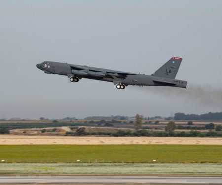 b-52 nato fly over