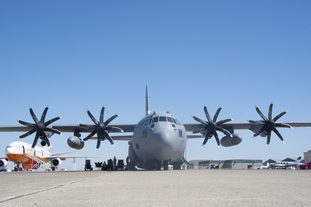 Guard C-130 Activated To Fight Western Wildfires