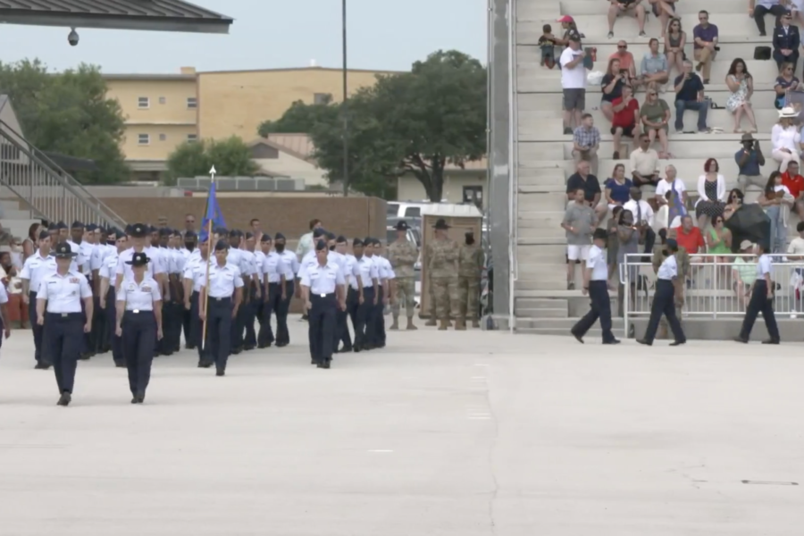 air force basic military training graduation