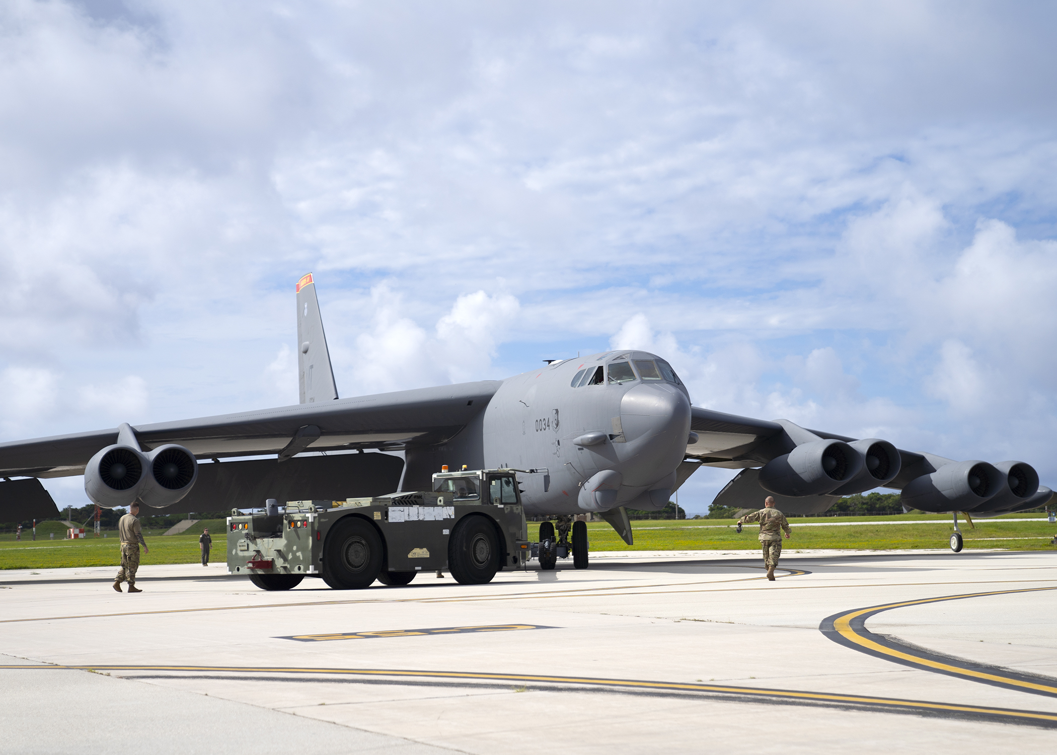 Minot B-52s Head to Guam for Bomber Task Force Deployment