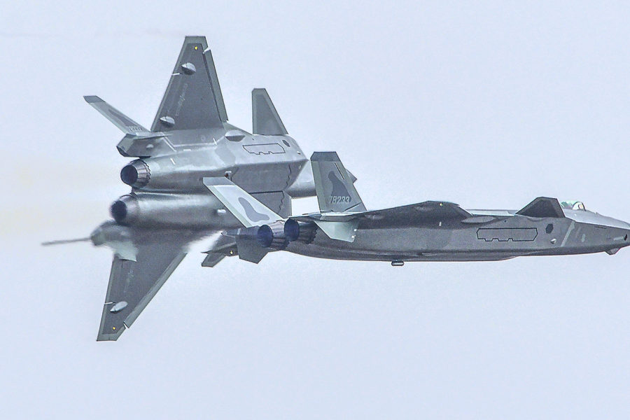 china stealth fighter