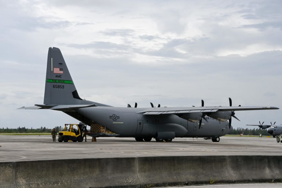 air force c-130 haiti